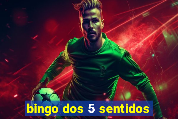 bingo dos 5 sentidos